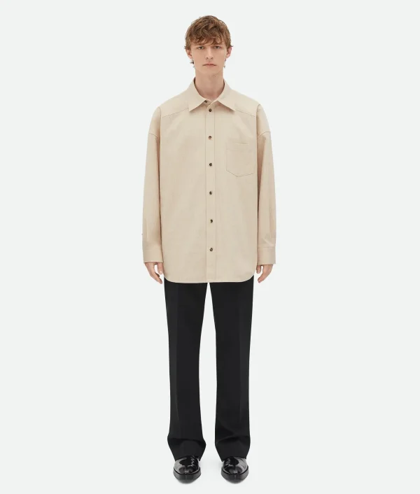 Bottega Veneta Cotton Poplin Shirt> Shirts