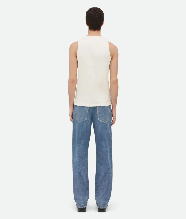 Bottega Veneta Cotton Rib Jersey Tank Top> T-Shirts