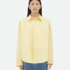 Bottega Veneta Cotton Shirt>Women Shirts
