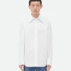 Bottega Veneta Cotton Shirt With Top Stitching> Shirts