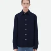 Bottega Veneta Cotton Shirt With Top Stitching> Shirts