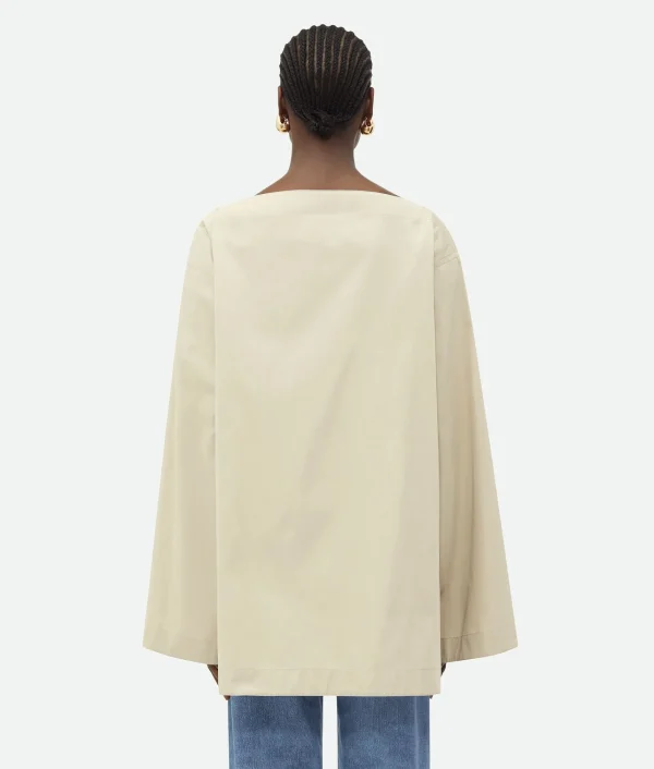 Bottega Veneta Cotton Silk Top>Women Shirts