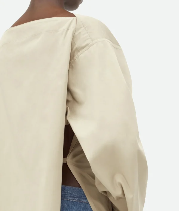 Bottega Veneta Cotton Silk Top>Women Shirts