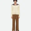 Bottega Veneta Cotton Striped Cardigan> Knitwear