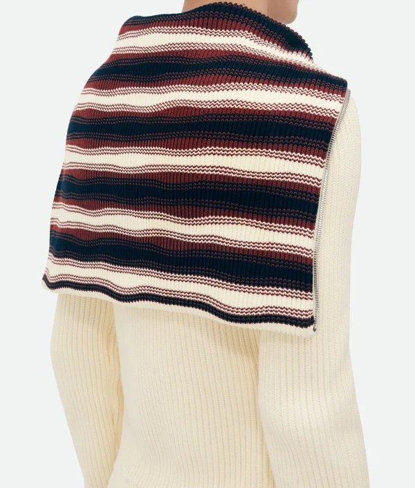 Bottega Veneta Cotton Striped Cardigan> Knitwear