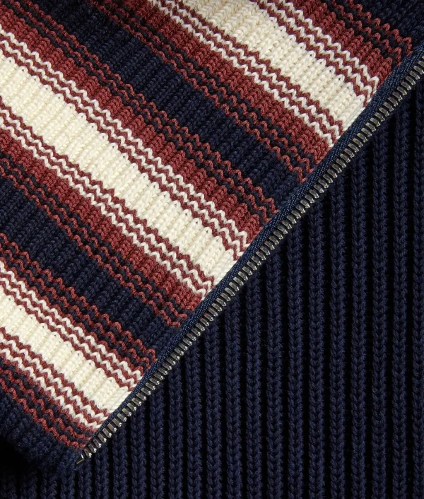 Bottega Veneta Cotton Striped Cardigan> Knitwear