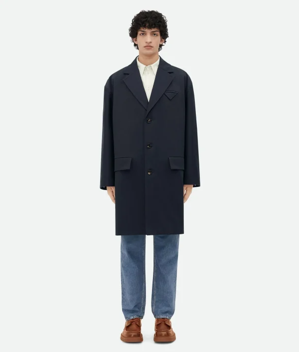Bottega Veneta Cotton Twill Coat> Coats