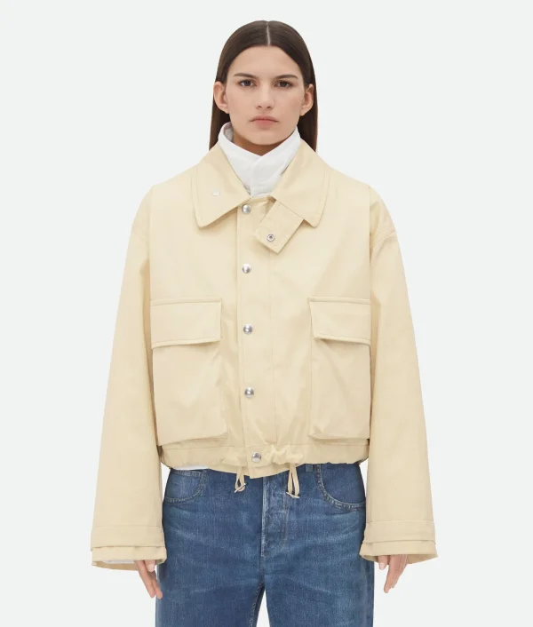 Bottega Veneta Cotton Twill Jacket>Women Jackets