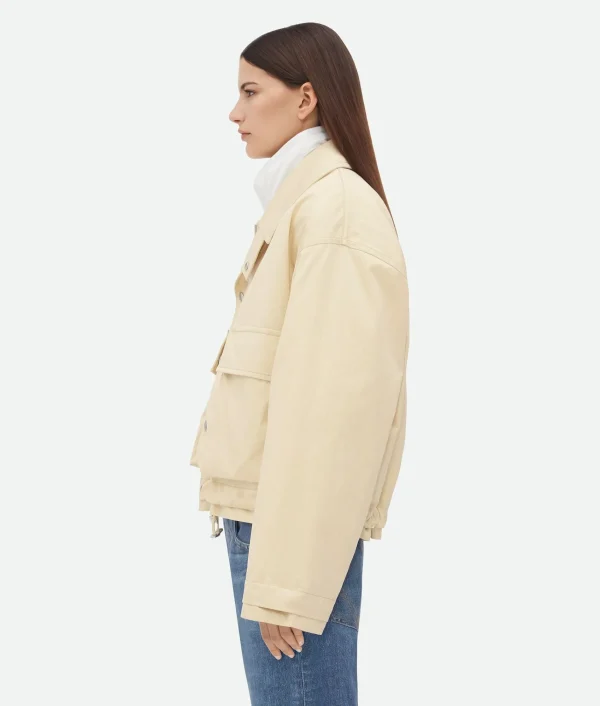 Bottega Veneta Cotton Twill Jacket>Women Jackets
