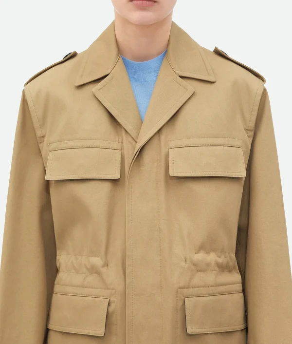 Bottega Veneta Cotton Twill Jacket>Women Jackets