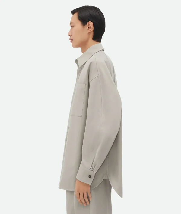 Bottega Veneta Cotton Twill Overshirt> Shirts