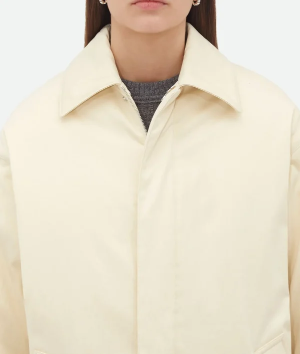 Bottega Veneta Cotton Twill Puffer Jacket>Women Jackets