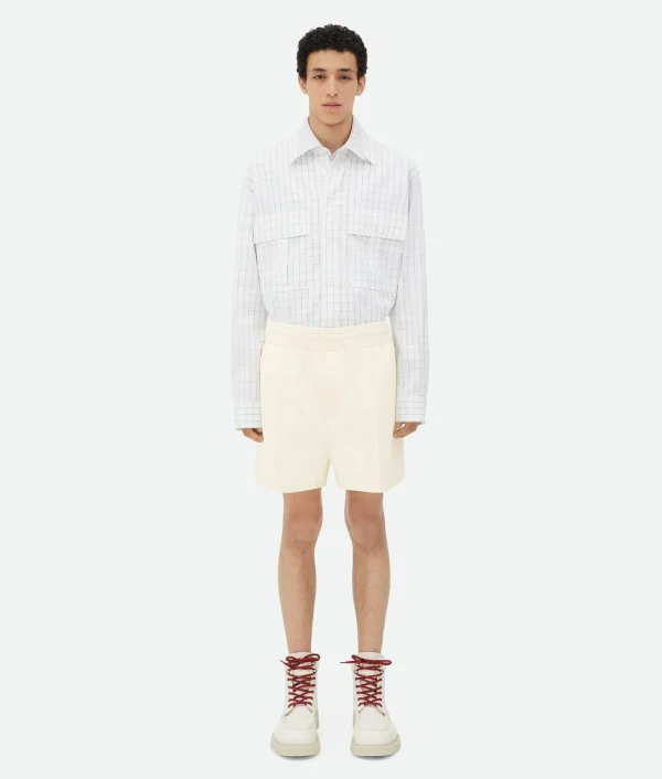 Bottega Veneta Cotton Twill Shorts> Trousers And Shorts