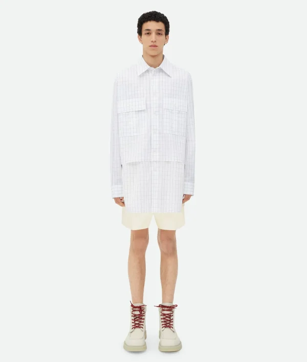Bottega Veneta Cotton Twill Shorts> Trousers And Shorts