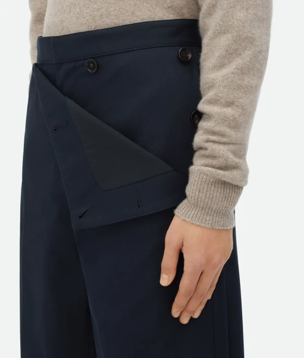 Bottega Veneta Cotton Twill Trousers> Trousers And Shorts