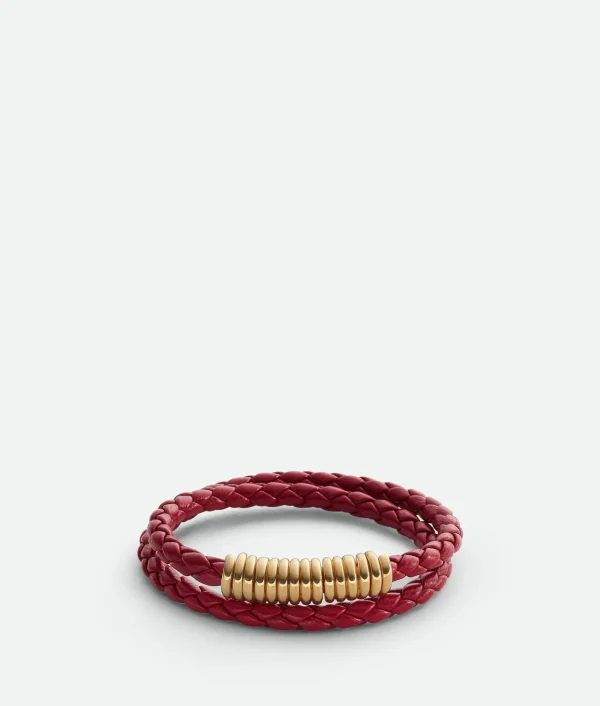Bottega Veneta Curl Leather Bracelet> Bracelets