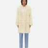 Bottega Veneta Curly Shearling Coat>Women Coats
