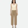 Bottega Veneta Curved Cotton Trousers>Women Trousers And Shorts