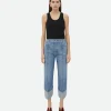 Bottega Veneta Curved Shape Vintage Indigo Denim>Women Denim