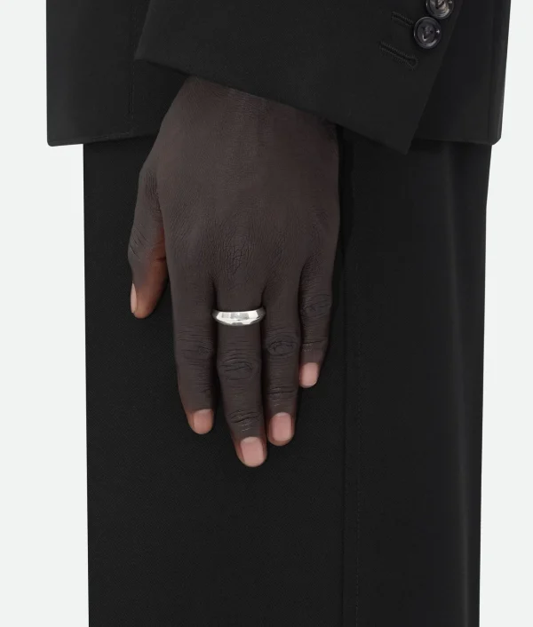 Bottega Veneta Detail Chain Ring> Rings