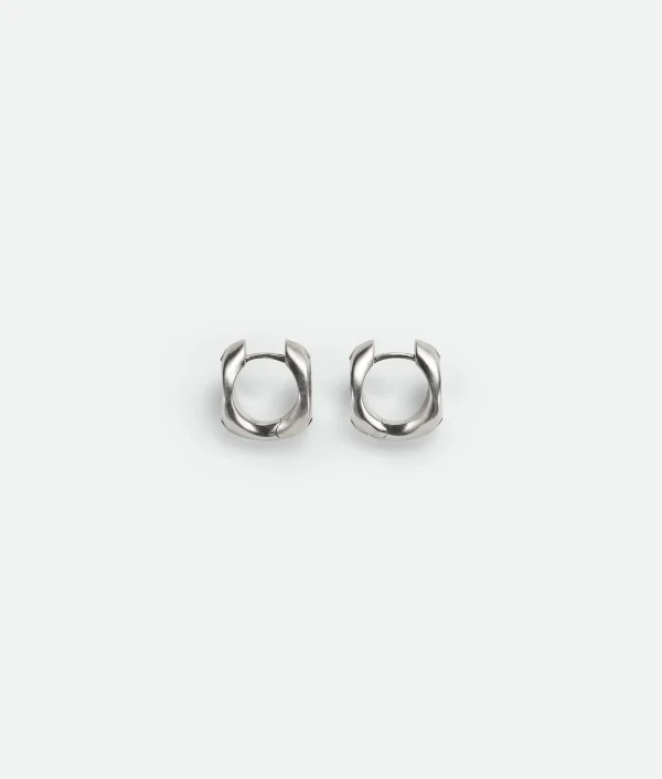 Bottega Veneta Detail Hoop Earrings> Earrings