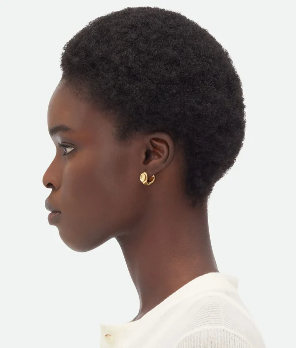 Bottega Veneta Detail Hoop Earrings> Earrings