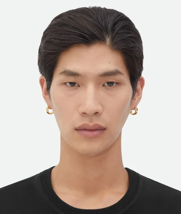 Bottega Veneta Detail Hoop Earrings> Earrings
