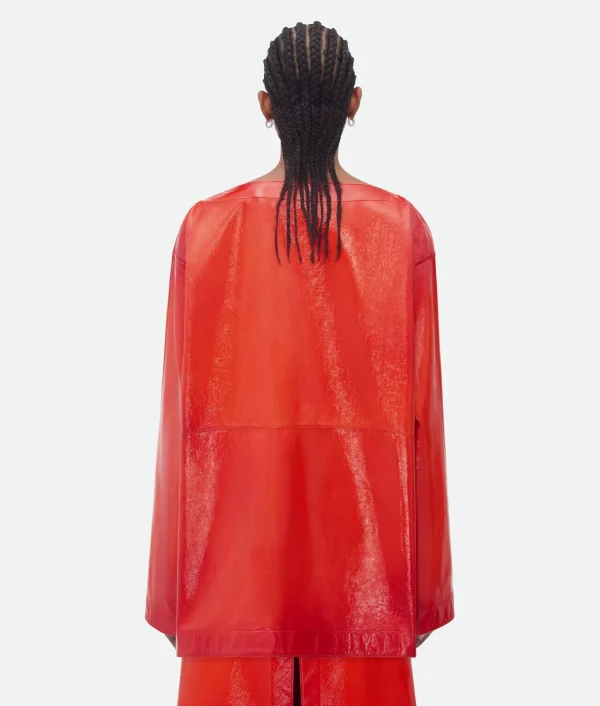 Bottega Veneta Dégradé Effect Leather Top>Women Leather