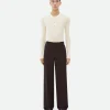 Bottega Veneta Diagonal Boucle Pinstripe Trousers> Trousers And Shorts