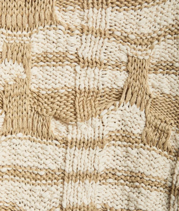 Bottega Veneta Distorted Stripe Cotton Jumper> Knitwear