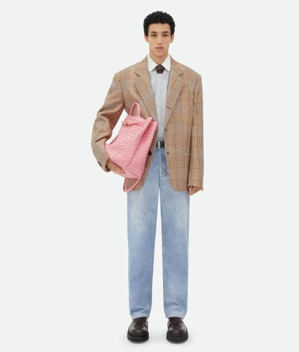 Bottega Veneta Double Cotton Check Jacket> Jackets