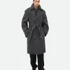 Bottega Veneta Double Face Wool Trench Coat> Coats