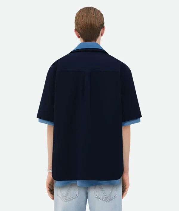 Bottega Veneta Double Layer Cotton And Viscose Shirt> Shirts
