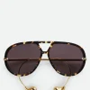 Bottega Veneta Drop Aviator Sunglasses>Women Sunglasses | Sunglasses