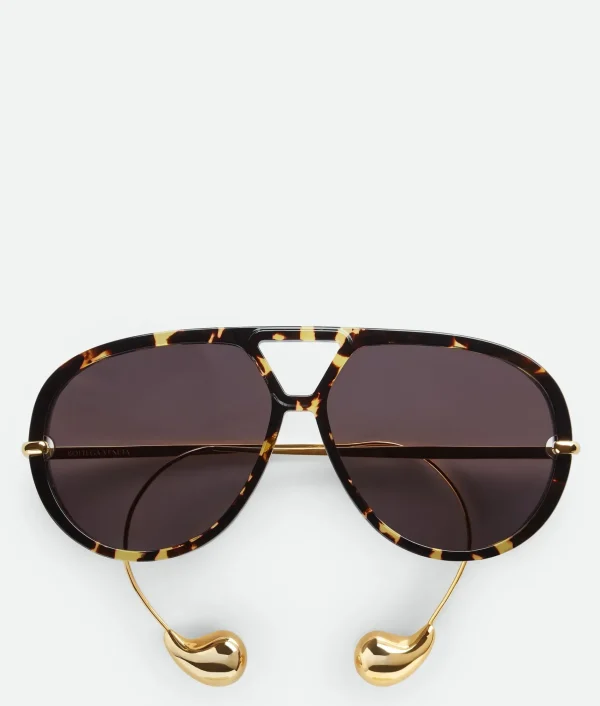 Bottega Veneta Drop Aviator Sunglasses>Women Sunglasses | Sunglasses