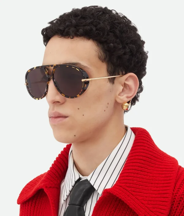 Bottega Veneta Drop Aviator Sunglasses>Women Sunglasses | Sunglasses