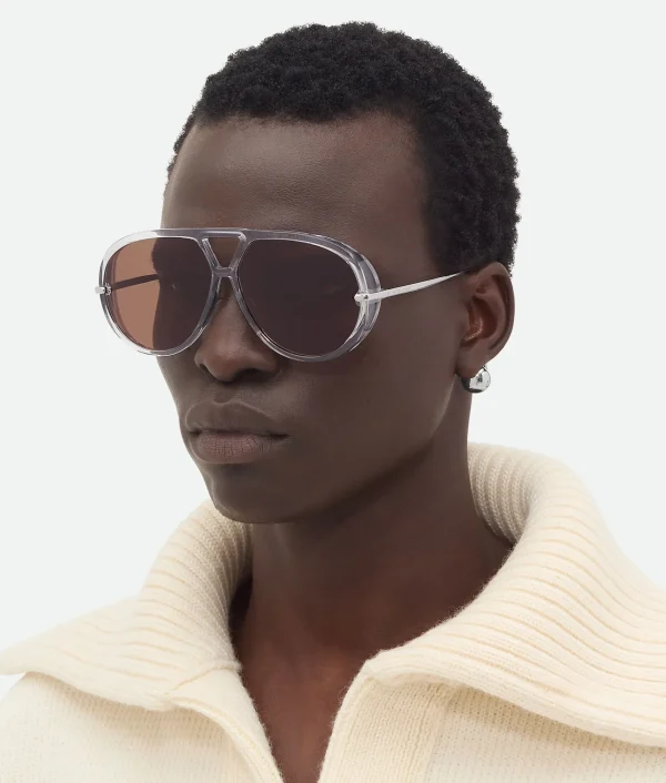 Bottega Veneta Drop Aviator Sunglasses>Women Sunglasses | Sunglasses
