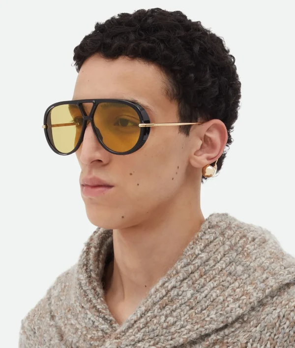 Bottega Veneta Drop Aviator Sunglasses>Women Sunglasses | Sunglasses