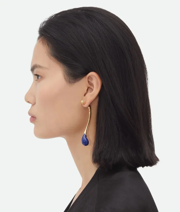 Bottega Veneta Drop Earrings With Stone>Women Earrings