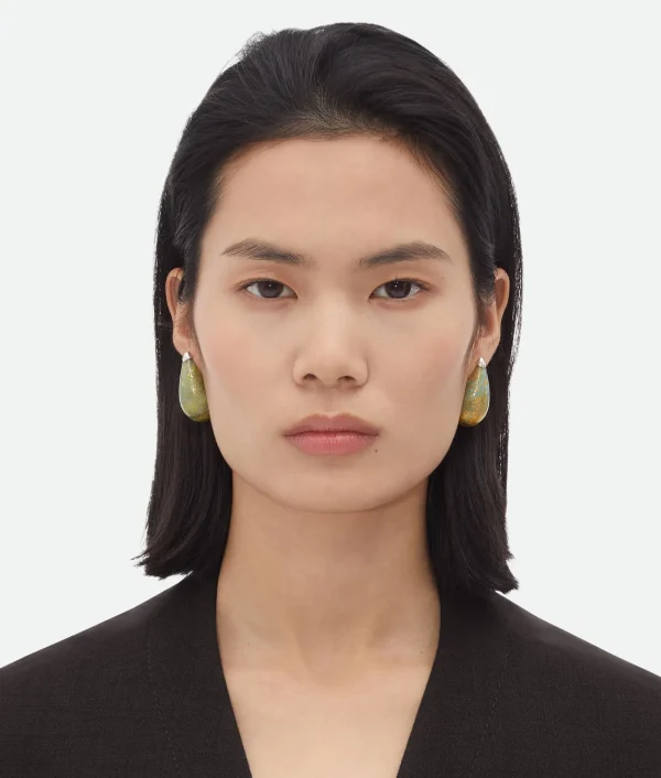 Bottega Veneta Drop Glass Earrings>Women Earrings