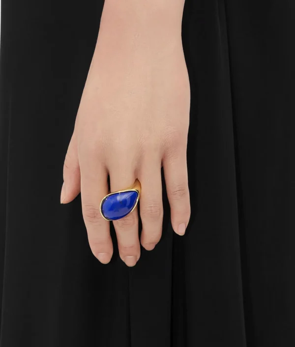 Bottega Veneta Drop Ring With Stone>Women Rings