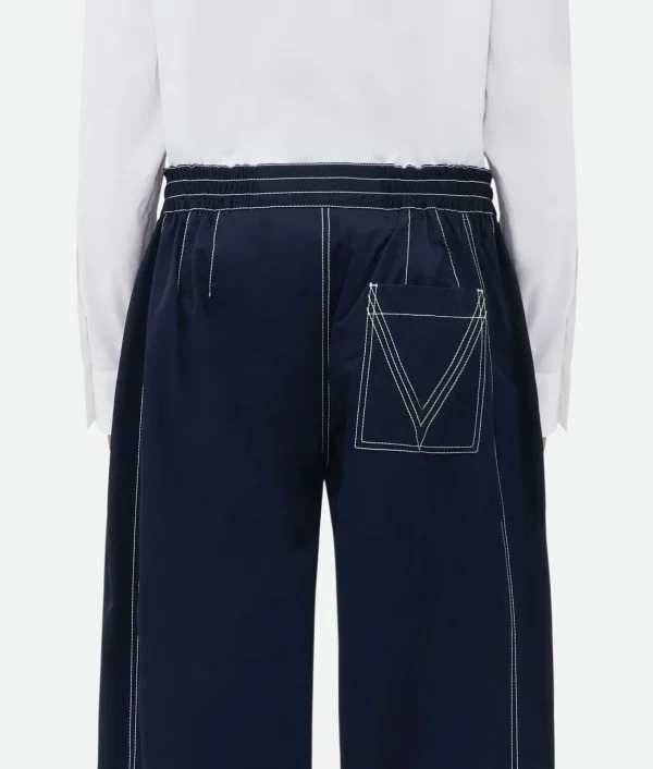 Bottega Veneta Elasticated Tech Nylon Trousers> Trousers And Shorts