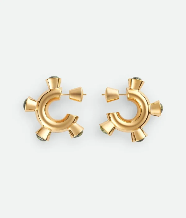 Bottega Veneta Ellipse Ceramic Earrings>Women Earrings