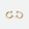 Bottega Veneta Ellipse Hoop Earrings>Women Earrings