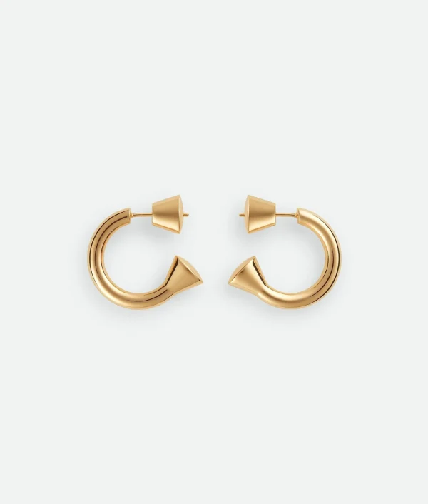 Bottega Veneta Ellipse Hoop Earrings>Women Earrings