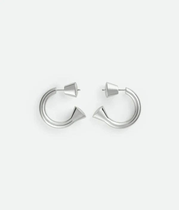 Bottega Veneta Ellipse Hoop Earrings>Women Earrings