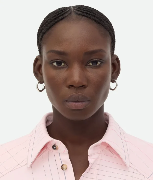 Bottega Veneta Ellipse Hoop Earrings>Women Earrings