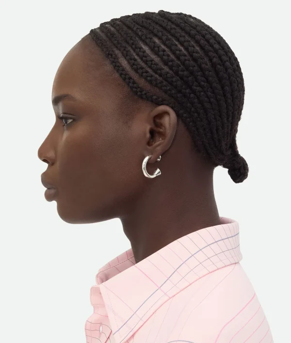 Bottega Veneta Ellipse Hoop Earrings>Women Earrings