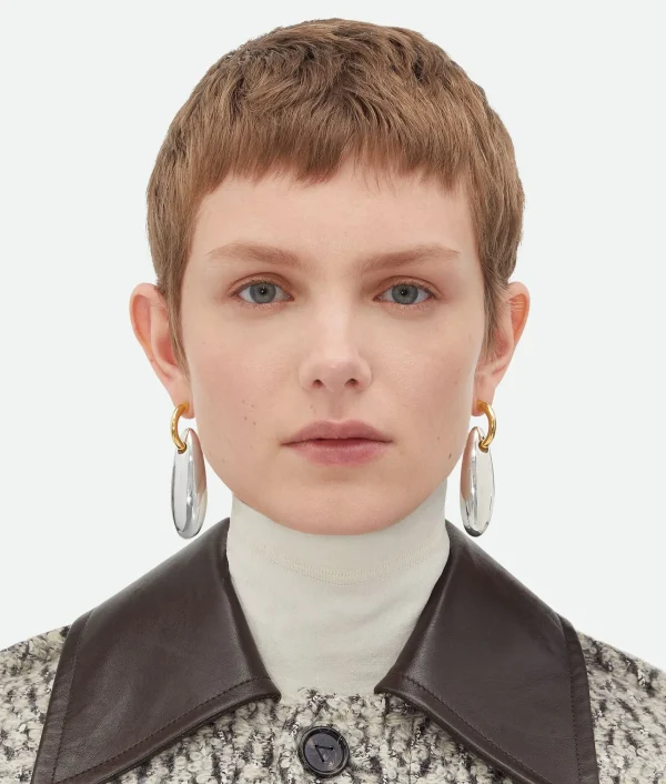 Bottega Veneta Ellipse Large Earrings>Women Earrings