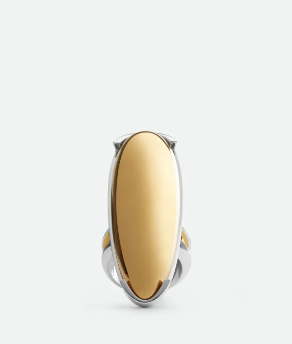 Bottega Veneta Ellipse Large Ring>Women Rings